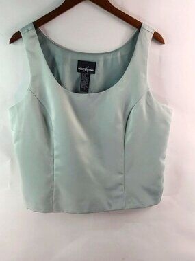 Positive Attitude 16 Eucalyptus Green Satiny Top Plus